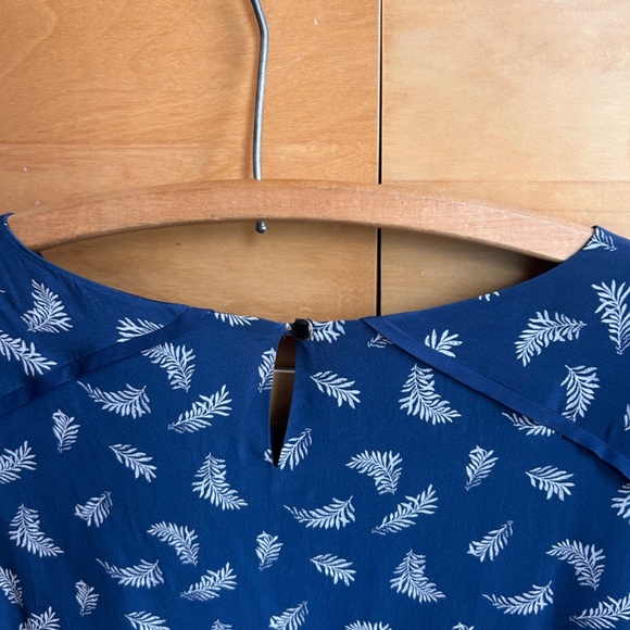 Sezane x Madewell Silk Feathers Dress with Pockets - like new without tags - Picture 5 of 6